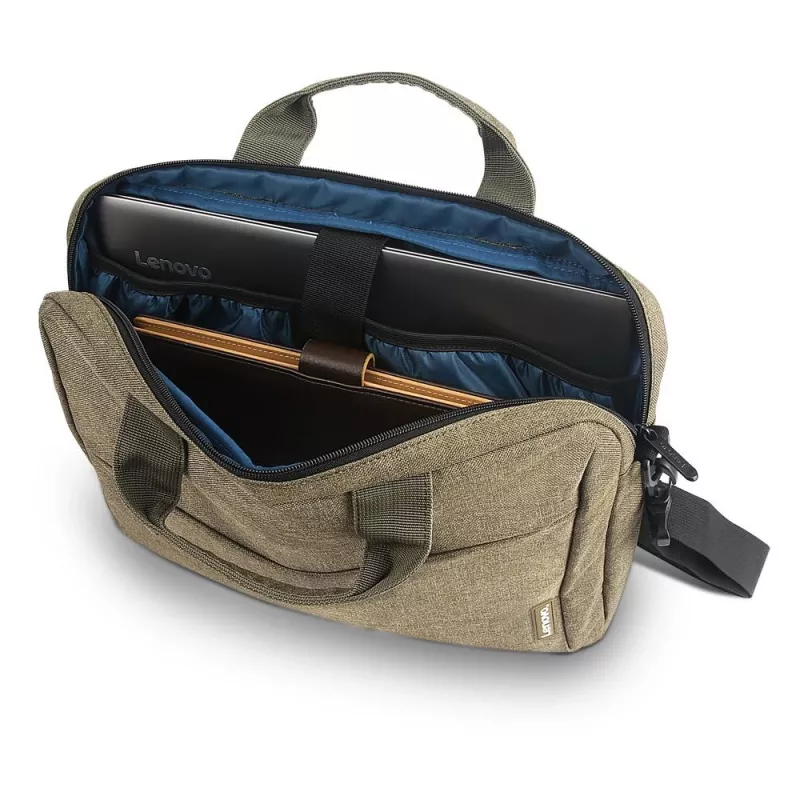 Borsa per laptop Lenovo GX40Q17232 39,6 cm (15,6 pollici) toploader verde