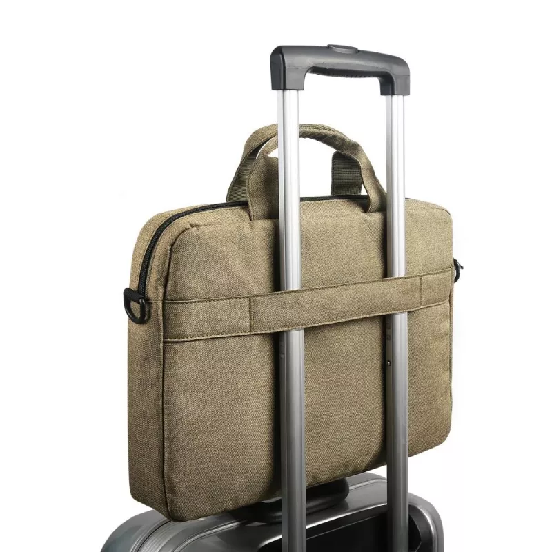 Borsa per laptop Lenovo GX40Q17232 39,6 cm (15,6 pollici) toploader verde