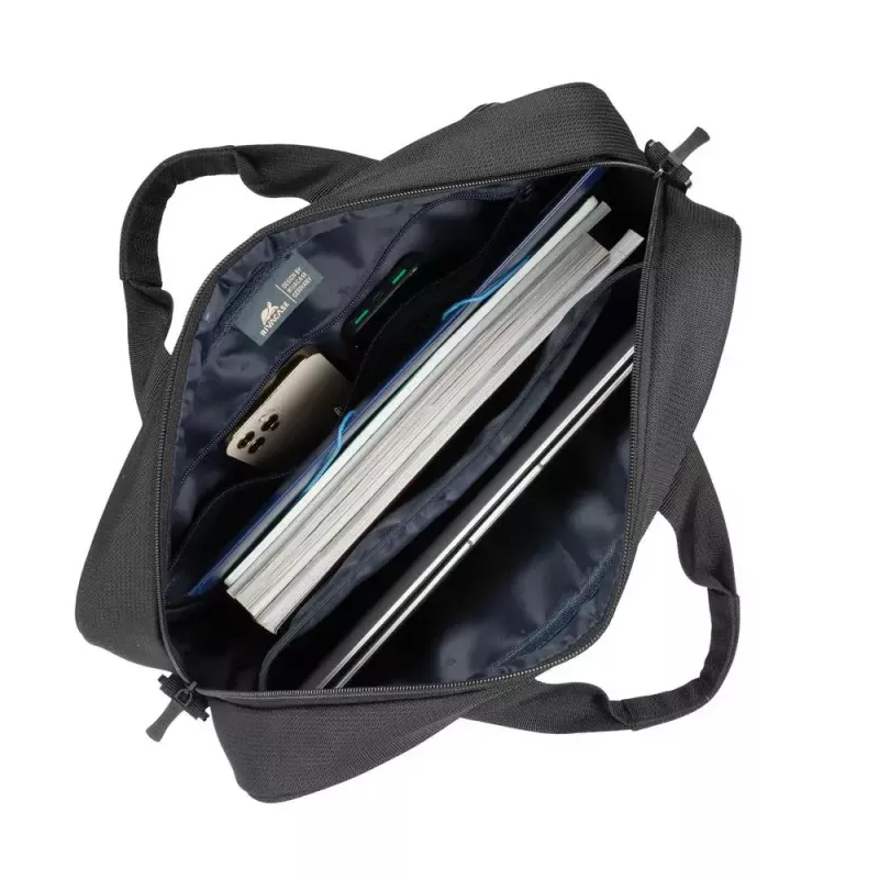Borsa toploader Rivacase 8422 35,6 cm (14 pollici) nero