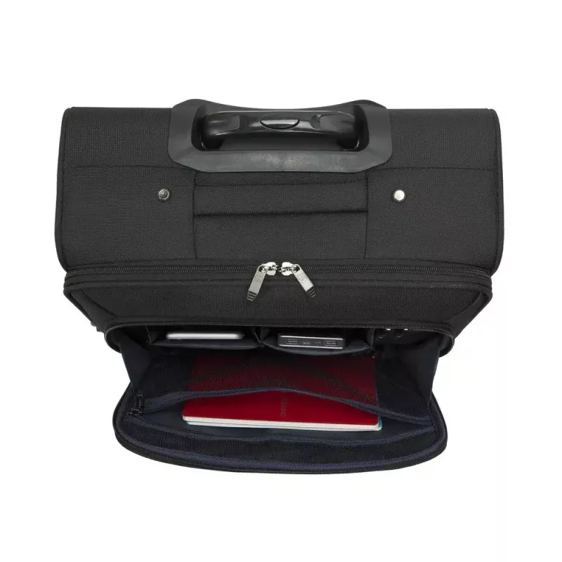 Rivacase 8481 Tegel trolley per laptop 15,6 pollici, nero