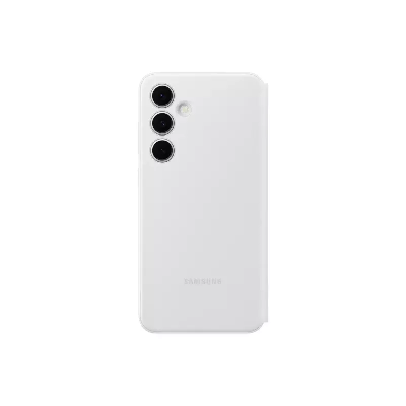 Samsung EF-ZS721CWEGWW custodia Smart View Wallet per Galaxy S24 FE, bianca