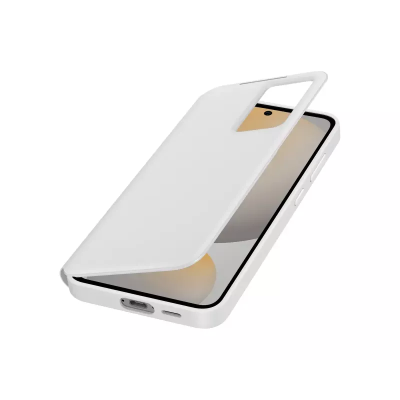 Samsung EF-ZS721CWEGWW custodia Smart View Wallet per Galaxy S24 FE, bianca