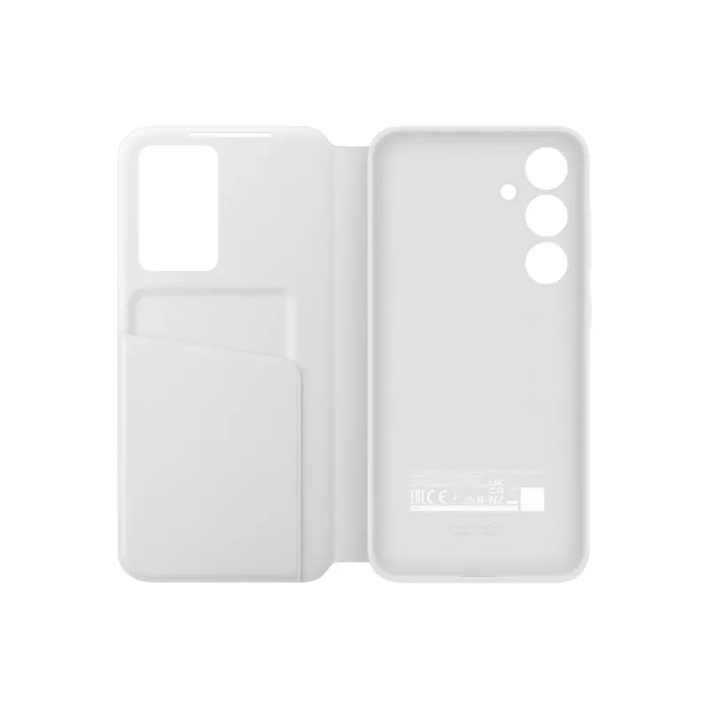 Samsung EF-ZS721CWEGWW custodia Smart View Wallet per Galaxy S24 FE, bianca