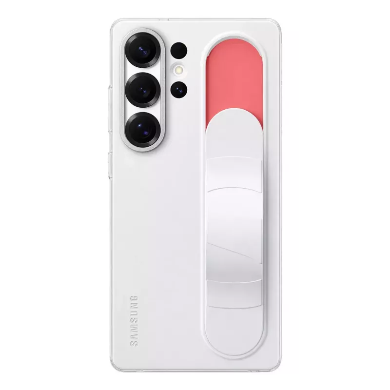 Cover Samsung Galaxy S25 Ultra Monochromatic White con supporto