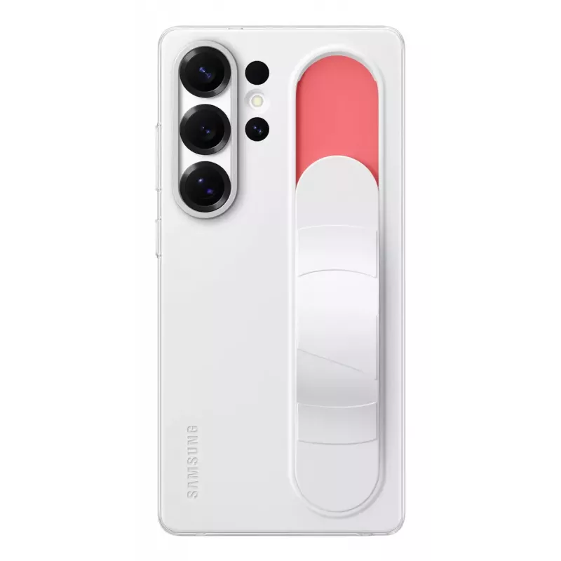 Cover Samsung Galaxy S25 Ultra Monochromatic White con supporto