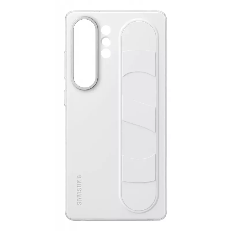 Cover Samsung Galaxy S25 Ultra Monochromatic White con supporto