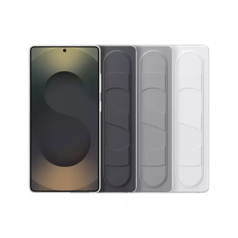 Cover Samsung Galaxy S25 Ultra Monochromatic White con supporto