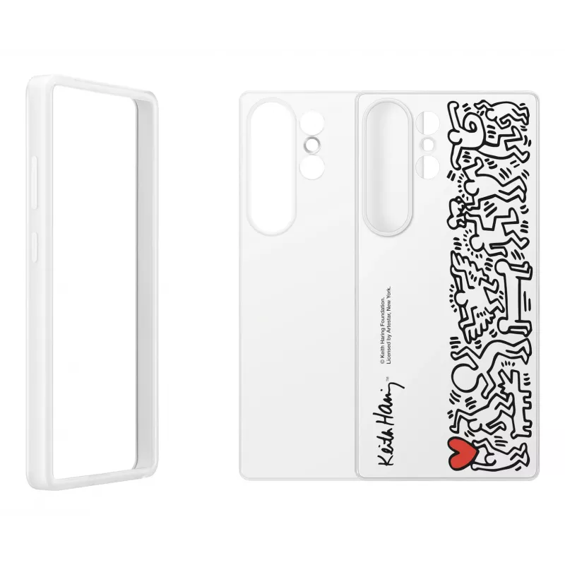 Samsung EF-MS938CWEGWW Flipsuit Case per Galaxy S25 Ultra, TPU, bianca