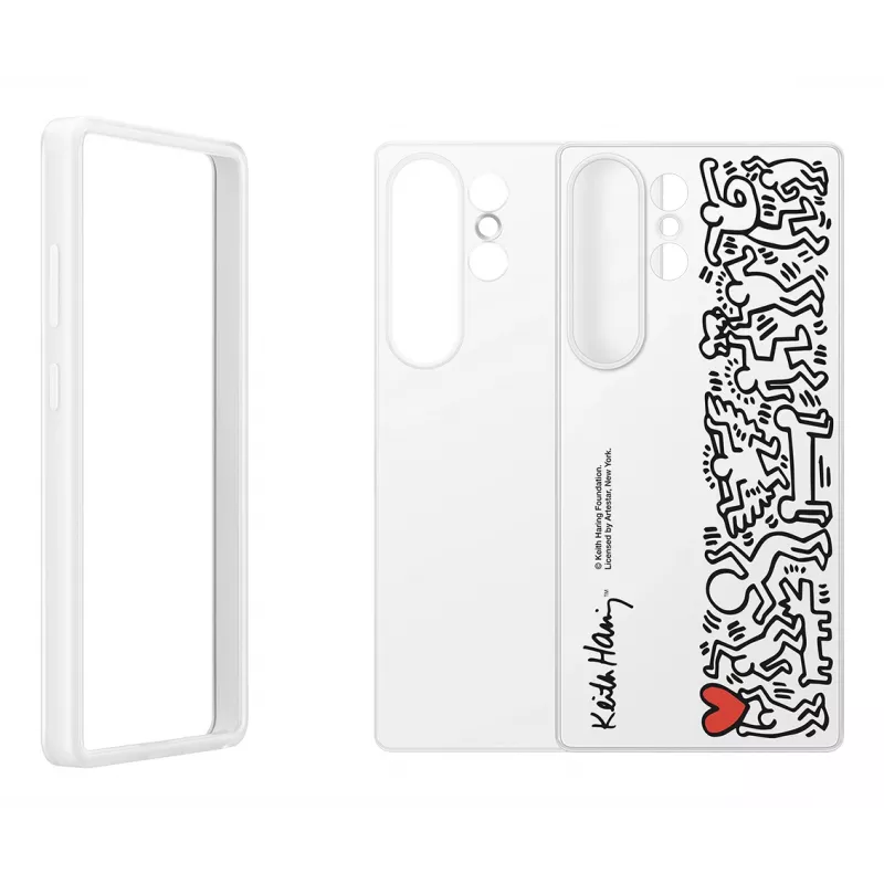 Samsung EF-MS938CWEGWW Flipsuit Case per Galaxy S25 Ultra, TPU, bianca