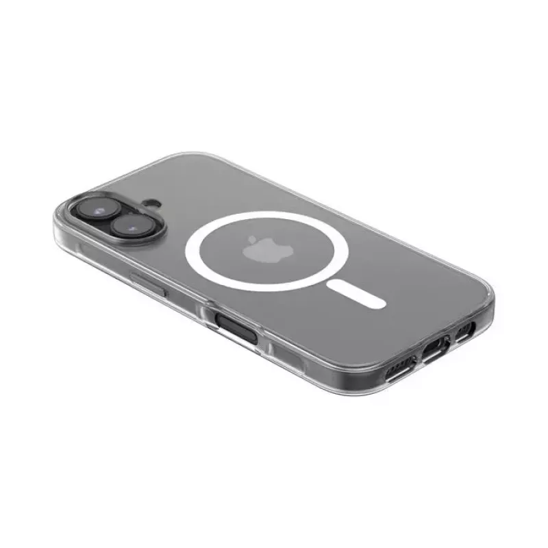 Belkin MSA025HQCL SheerForce custodia magnetica per iPhone 16, trasparente