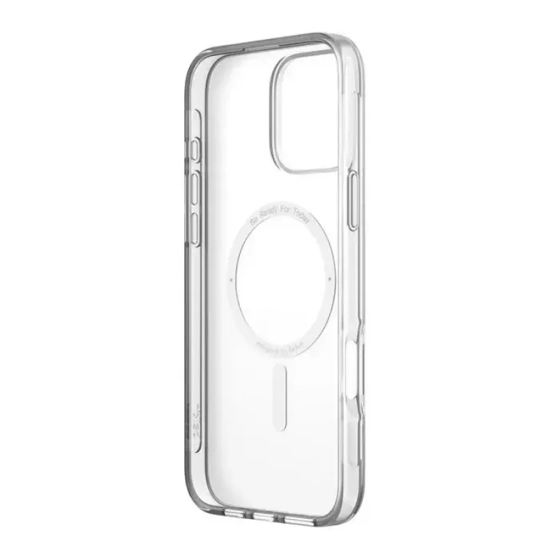 Belkin MSA028HQCL SheerForce custodia magnetica per iPhone 16 Pro Max, trasparente