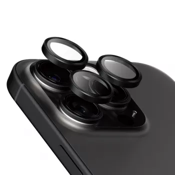 PanzerGlass ® Hoops® protezione in ceramica per obiettivo fotocamera iPhone 16 Pro | 16 Pro Max