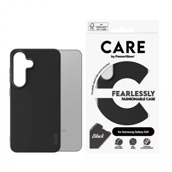 PanzerGlass CARE™ by ® Case nero Samsung Galaxy S25