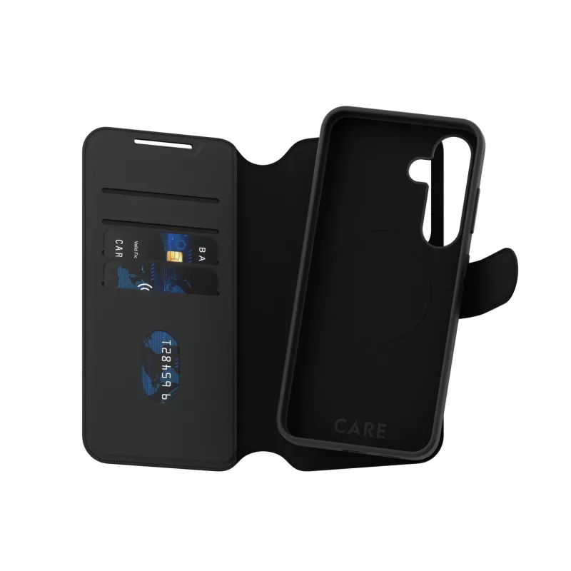 Cover PanzerGlass CARE by Feature Case Tango Two-in-One Wallet compatibile Qi Samsung Galaxy S25