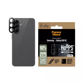 PanzerGlass Hoops trasparente protezione lenti fotocamera Samsung Galaxy A56 5G antigraffio antiurto