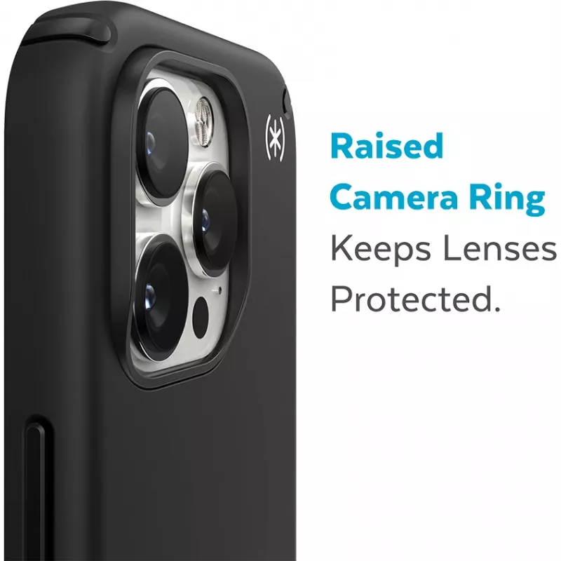 Speck Presidio2 Pro + MS Apple iPhone 14 Pro Max nero – con custodia Microban