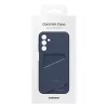 Samsung EF-OA156TBEGWW Card Slot Cover custodia per Galaxy A15 / A15 5G, TPU, blu / nera