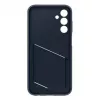 Samsung EF-OA156TBEGWW Card Slot Cover custodia per Galaxy A15 / A15 5G, TPU, blu / nera