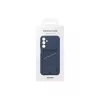 Samsung EF-OA156TBEGWW Card Slot Cover custodia per Galaxy A15 / A15 5G, TPU, blu / nera