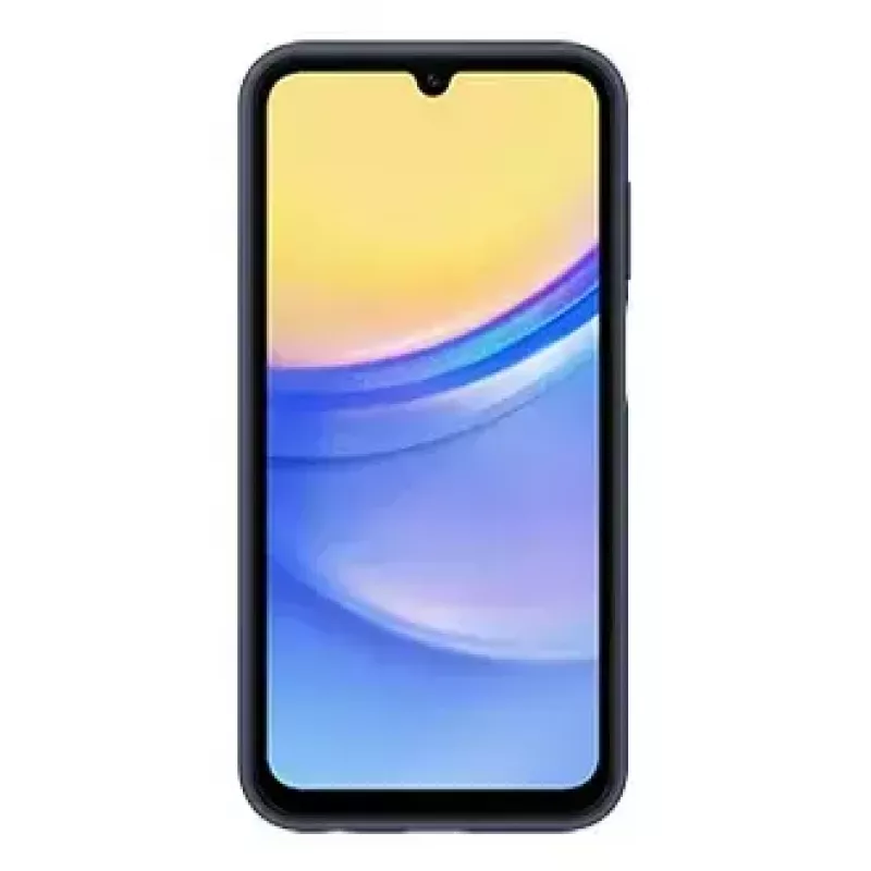 Samsung EF-OA156TBEGWW Card Slot Cover custodia per Galaxy A15 / A15 5G, TPU, blu / nera