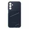 Samsung EF-OA156TBEGWW Card Slot Cover custodia per Galaxy A15 / A15 5G, TPU, blu / nera