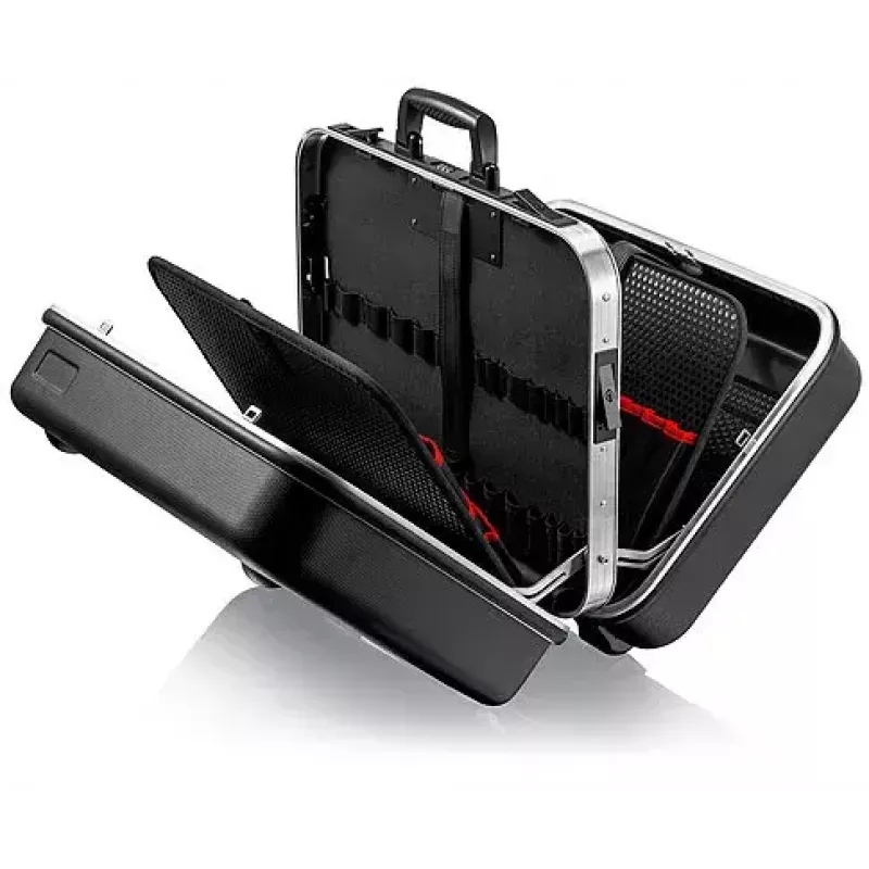 Toolbox Knipex BIG Twin Toolbox alluminio nero