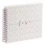 Hama Romance Fotoalbum beige, bianco 80 fogli 10 x 15