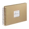 Hama Craft Fotoalbum marrone 40 fogli 10 x 15 rilegatura a spirale