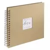 Hama Craft Fotoalbum marrone 80 fogli 10 x 15 rilegatura a spirale