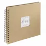 Hama Craft Fotoalbum marrone 80 fogli 10 x 15 rilegatura a spirale