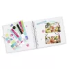 Fotoalbum Hama 00007293 bianco rilegatura a spirale 280x240 mm