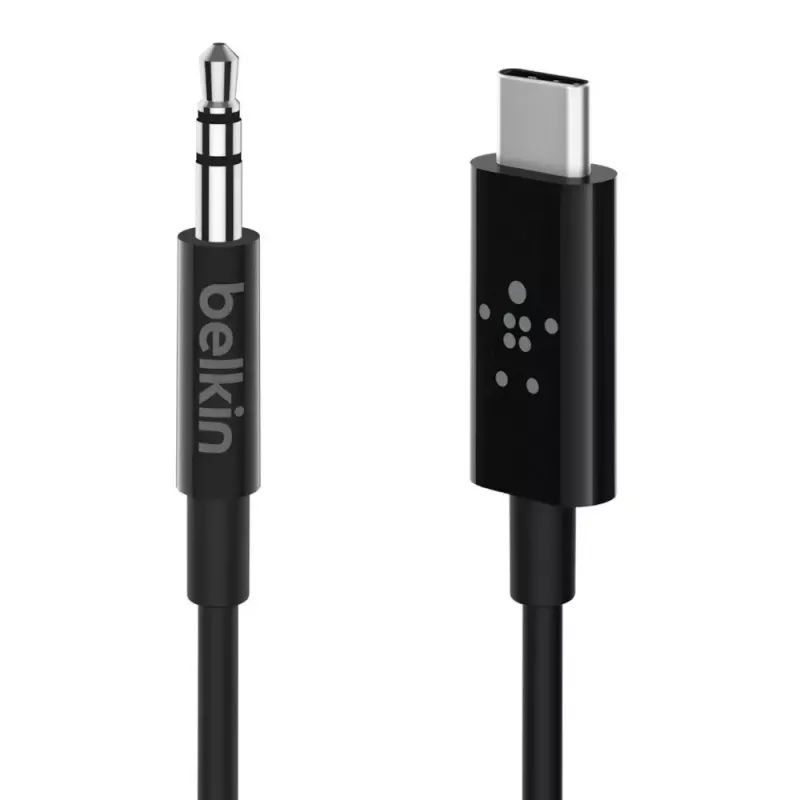 Cavo audio Belkin RockStar 3,5 mm con connettore USB-C