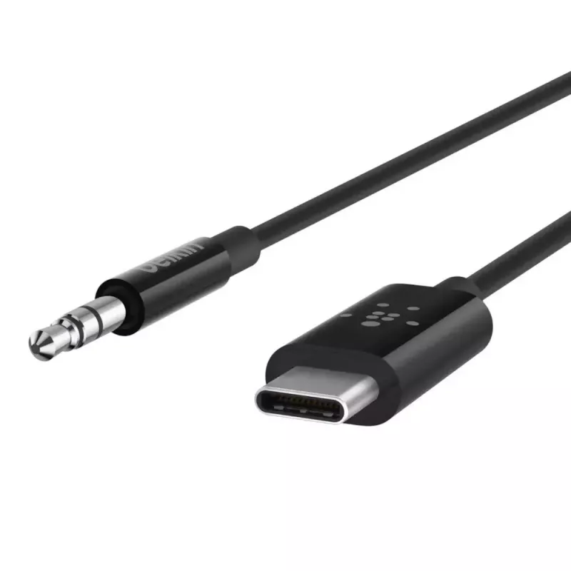 Cavo audio Belkin RockStar 3,5 mm con connettore USB-C