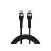 Conceptronic ETTA01B20 cavo a ricarica rapida USB C-C PD 3.0 100W 2M, 20V 5A, 480Mbps, E-Mark