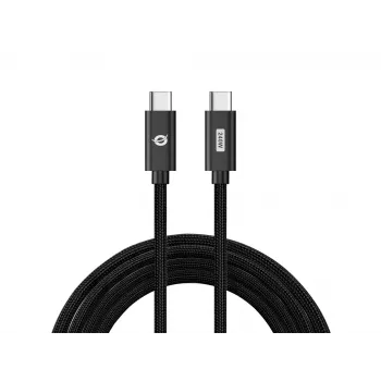 Cavo di ricarica rapida Conceptronic ETTA03B12 USB-C a USB-C PD 3.1 240 W 1,2 m, 48 V 5 A, 480 Mbit/s, E-Mark