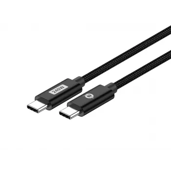 Cavo di ricarica rapida Conceptronic ETTA03B20 USB-C a USB-C PD 3.1 240 W, 2 m, 48 V/5 A, 480 Mbit/s, E-Mark