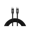 Cavo di ricarica rapida Conceptronic ETTA03B20 USB-C a USB-C PD 3.1 240 W, 2 m, 48 V/5 A, 480 Mbit/s, E-Mark