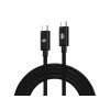 Cavo Conceptronic ETTA04B12 USB 4.0 Gen 3 C-C PD 3.1 240W 1,2 m, 48 V 5 A, 40 Gbit/s, E-Mark