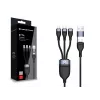 Cavo di ricarica Conceptronic ETTA05B15 USB 3-in-1 PD 3.0 60W 1,5 m, 20V 3A, 480Mbps