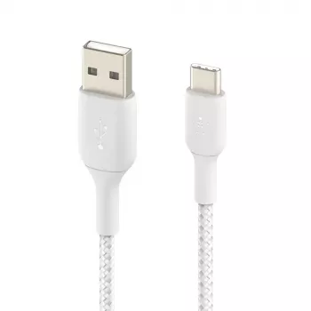 Cavo USB Belkin CAB002BT3MWH 3 m USB A USB C bianco