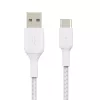 Cavo USB Belkin CAB002BT3MWH 3 m USB A USB C bianco
