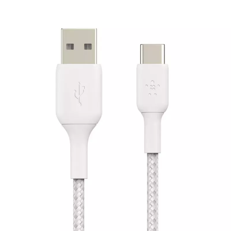 Cavo USB Belkin CAB002BT3MWH 3 m USB A USB C bianco