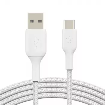 Cavo USB Belkin CAB002BT3MWH 3 m USB A USB C bianco