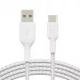 Cavo USB Belkin CAB002BT3MWH 3 m USB A USB C bianco