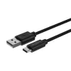 Cavo USB Ansmann 1700-0130 1 m USB-A USB-C nero