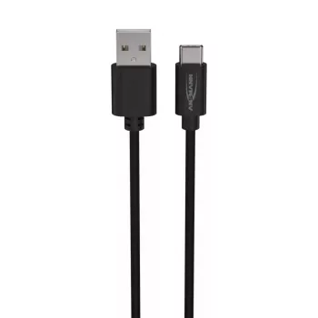 Cavo USB Ansmann 1700-0130 1 m USB-A USB-C nero