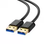 Cavo USB Ugreen 10370 USB 3.2 Gen 1 (3.1 Gen 1) 1 m USB A nero