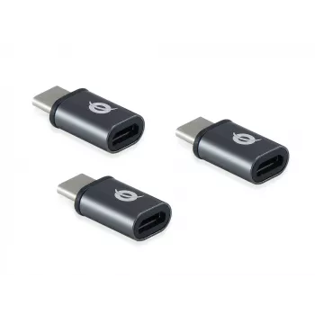 Adattatore OTG Conceptronic DONN USB-C a Micro USB confezione da 3