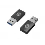 Adattatore USB-A a USB-C Conceptronic DONN10G confezione da 2
