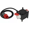 Prolunga elettrica Brennenstuhl 2 m 2 prese AC outdoor nero rosso bianco